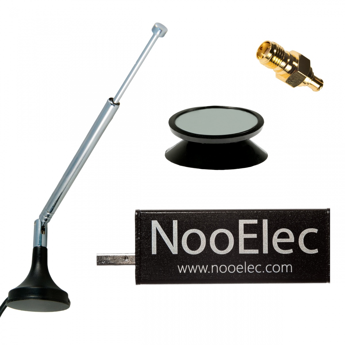 Nooelec SDR & ADS-B USB Set w/ R820T Tuner 1090MHz 1090 MHz