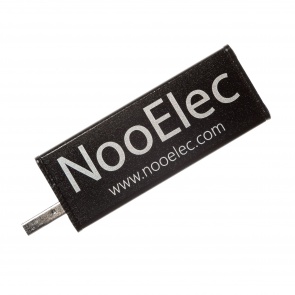 Nooelec NESDR Mini+ Al - 0.5PPM TCXO USB RTL-SDR Receiver (RTL2832 + R820T) w/ Antenna and Remote Control, Installed in Aluminum Enclosure